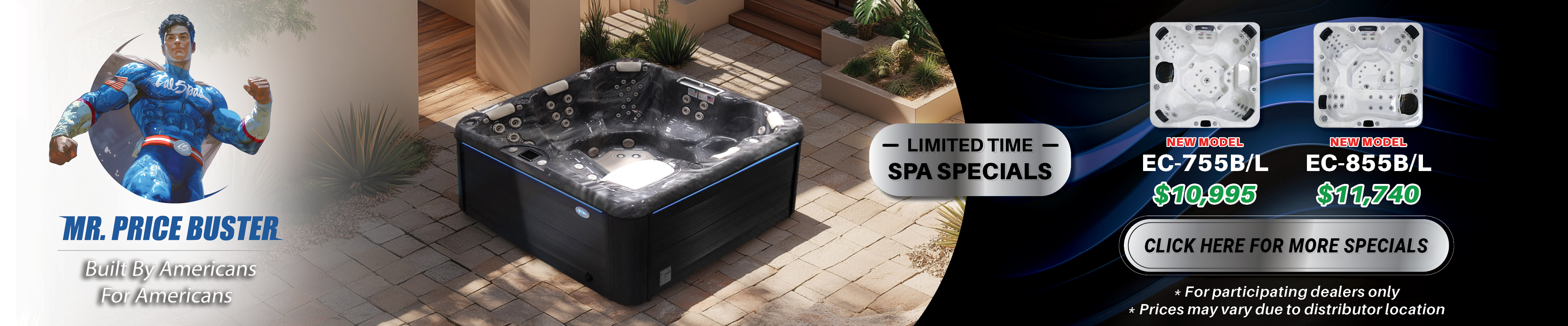 Calspas hot tub being used in a family setting - Mount Hood Village