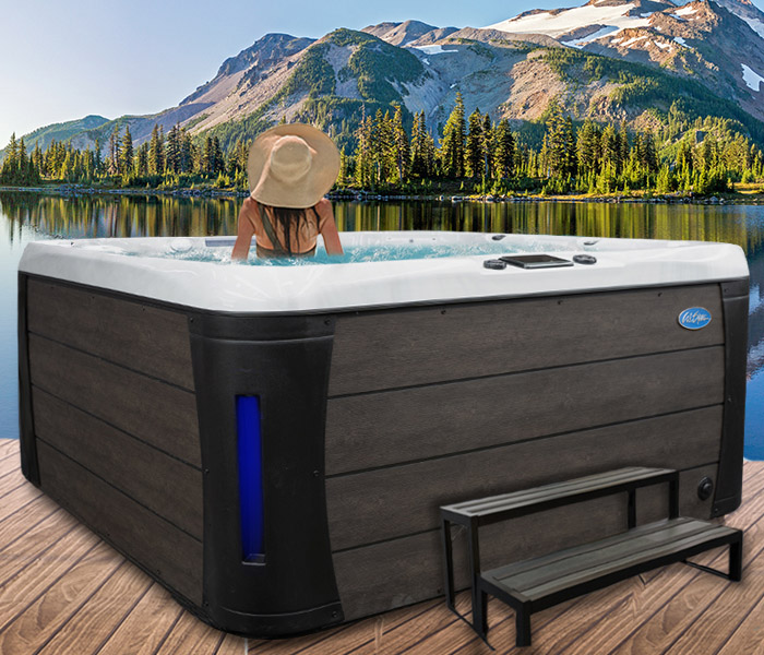 Calspas hot tub being used in a family setting - hot tubs spas for sale Mount Hood Village